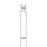 Eisco Labs - Air Condenser, Boro Glass, 20cm Length, Socket Size 19/26 & Cone Size 19/26, Laboratory Glassware for Distillation, Chemistry, Scientific Experiments, Glass Condenser with Ground Joint Fittings