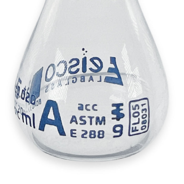 Eisco Labs - 5mL Class A Volumetric Flask with Polyethylene Stopper, Borosilicate Glass, ASTM E288 Certified for Accurate Solution Preparation in Analytical Chemistry, Pharmaceutical, and Laboratory Use