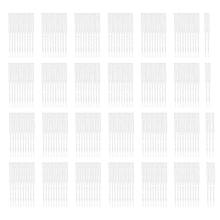 Eisco Labs - 250PK Disposable Pasteur Pipettes, Soda Glass, No Teat - Liquid Handling for Laboratory, Biology, Chemistry, Classroom, and Field Use - 250 Glass Pipettes