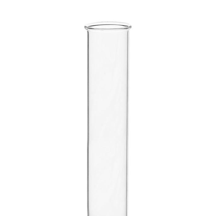 Eisco Labs 50mL Heavy Wall Test Tubes with Beaded Rim - Pack of 50 - Borosilicate Glass, Durable Lab Glassware for Scientific Research and Experiments