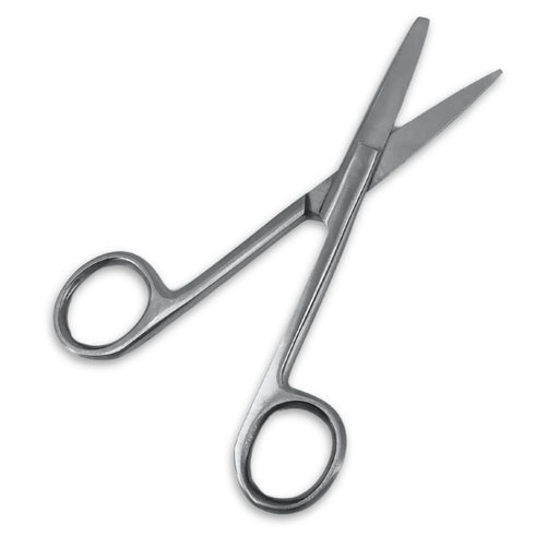 Eisco - Stainless Steel Dissecting Scissors with Blunt End - Safe and Ergonomic Dissecting Scissors - Lab Scissors, Safety Scissors, Precision Cutting Scissors, Dissection Scissors