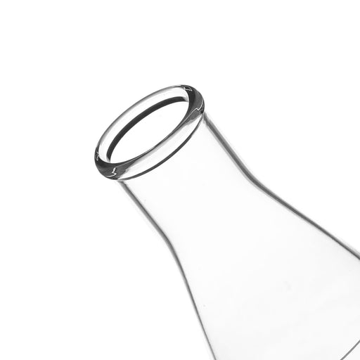 Erlenmeyer Flask, 125mL - ASTM, Dual Graduated Scale - Borosilicate Glass - Narrow Neck Flask, Conical Flask, Glass Flask - Eisco Labs