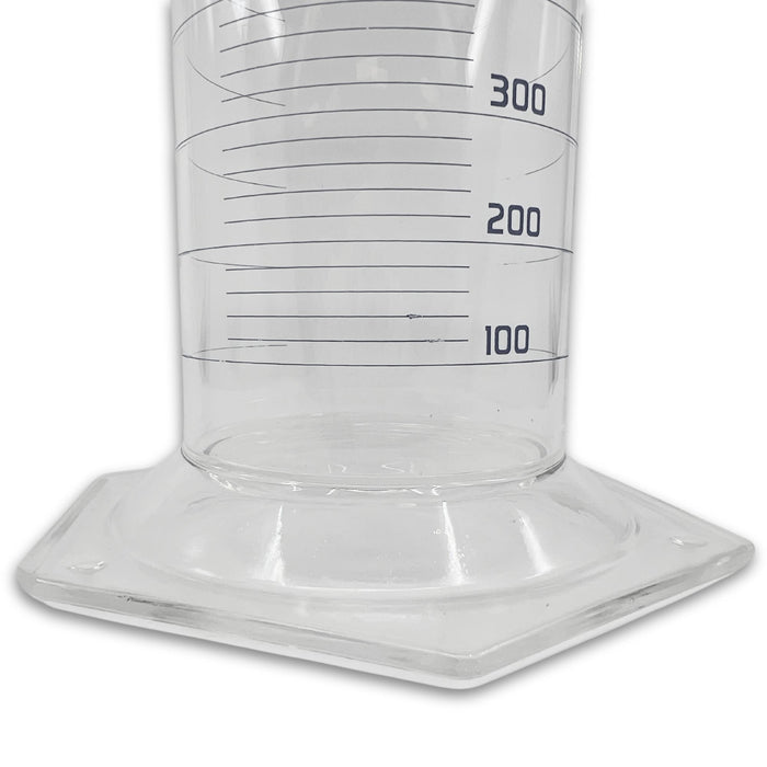 Eisco Labs - Measuring Cylinder, 1000mL - Class A - Squat Form, ISO 4788 Certified, Graduated Glass Cylinder for Laboratory Use, Precise Liquid Measurement, Scientific Glassware for Chemistry and Research Labs