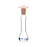 Eisco Labs - 5mL Class A Volumetric Flask with Polyethylene Stopper, Borosilicate Glass, ASTM E288 Certified for Accurate Solution Preparation in Analytical Chemistry, Pharmaceutical, and Laboratory Use