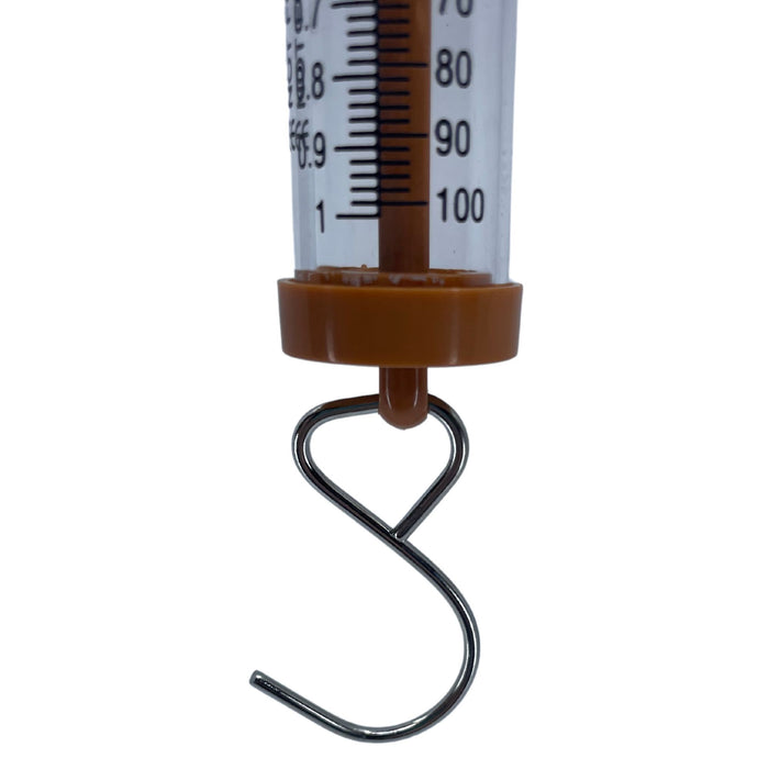 Eisco Labs - Acrylic Tubular Spring Scale (Dynamometer) 1N/100g Capacity - Spring Scale, Pull Scale, Force Meter, Force Spring, Spring Scales for Science