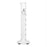 Eisco Labs - 25mL Graduated Measuring Cylinder, Class A, Borosilicate Glass, Round Base with Spout, White Graduations, ISO 4788 Certified - Scientific Labware for Accurate Liquid Measurement in Research & Education