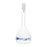 Eisco Labs - 1000mL Class A Volumetric Flask, 24/29 Socket, Hexagonal Hollow Stopper, Borosilicate Glass, ISO 1042 Certified, Blue Printing - Laboratory Flask for Accurate Solution Preparation, Chemical Analysis, and Titration