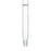 Eisco Labs - Air Condenser, Boro Glass, 20cm Length, Socket Size 19/26 & Cone Size 19/26, Laboratory Glassware for Distillation, Chemistry, Scientific Experiments, Glass Condenser with Ground Joint Fittings