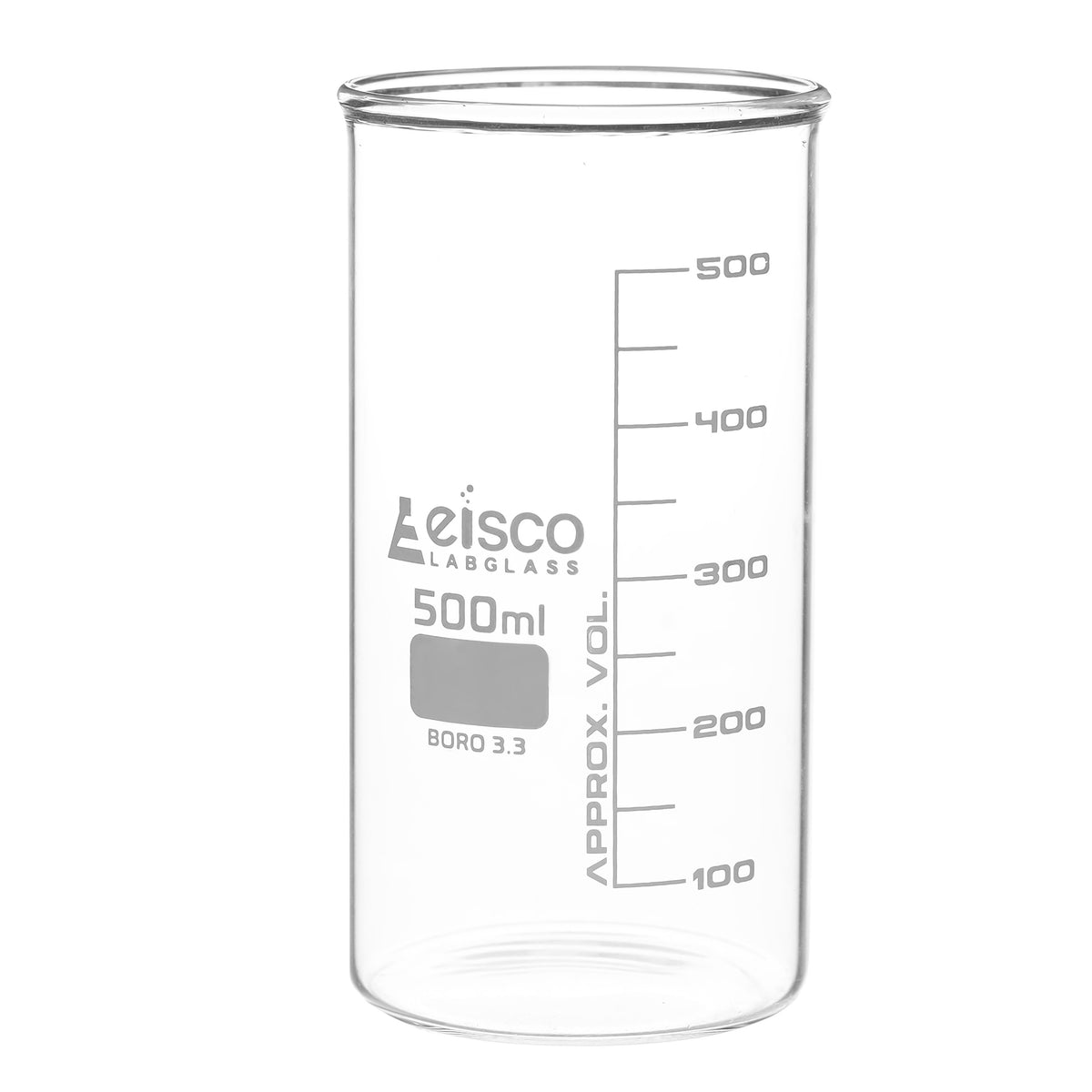 500ml Plastic Measuring Cup, PP Graduated Cup, Thickened Plastic Beaker,  Laboratory Chemical Measuring Cup, Kitchen Bar Supplies