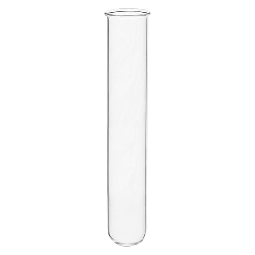 Eisco Labs 50mL Heavy Wall Test Tubes with Beaded Rim - Pack of 50 - Borosilicate Glass, Durable Lab Glassware for Scientific Research and Experiments