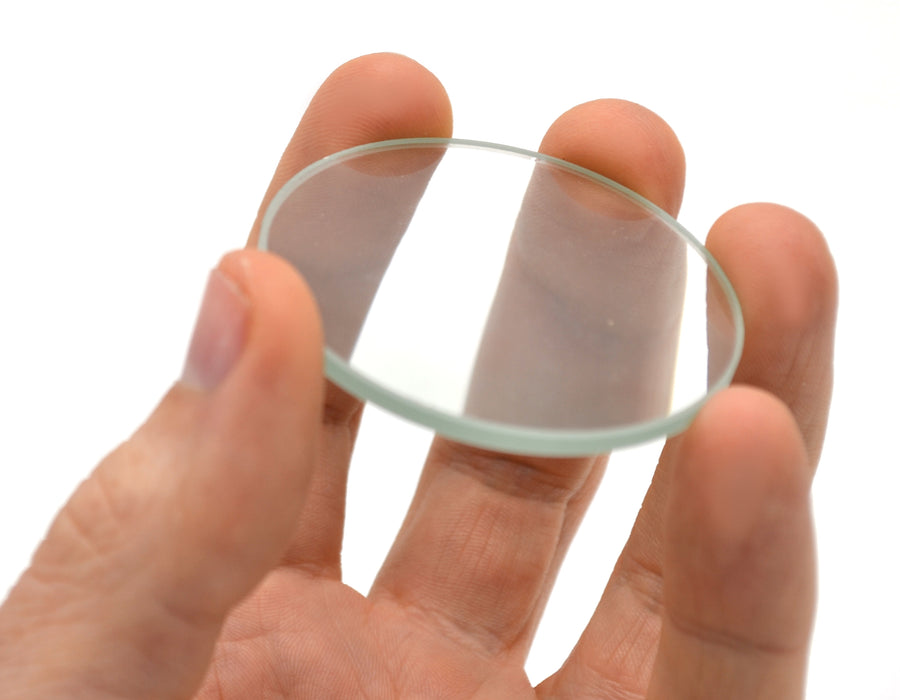 Double Convex Lens, 50mm Focal Length, (38mm) D, Glass