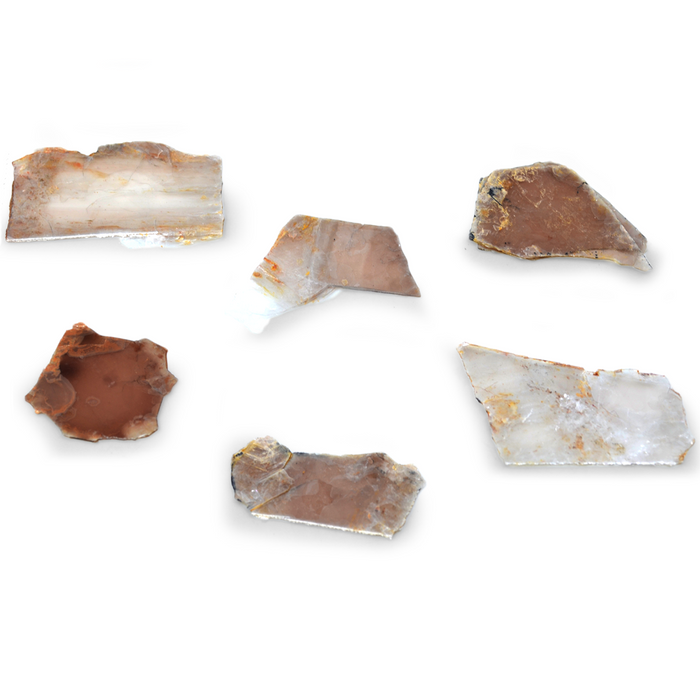 6PK Muscovite Mica Specimen (Mineral), Approx. 1" (3cm) - Ideal for Science Classrooms - Eisco Labs