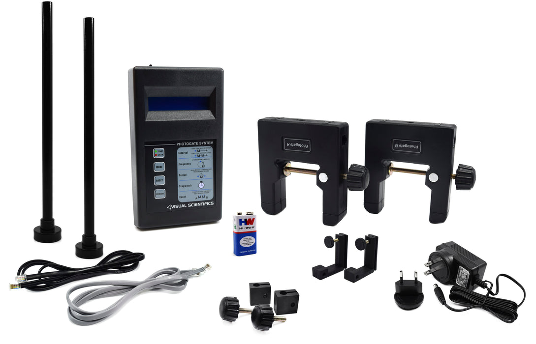 Photogate System - For Use with Visual Scientific Kits - (Experiment Kits & Base Not Included) - Visual Scientifics by Eisco