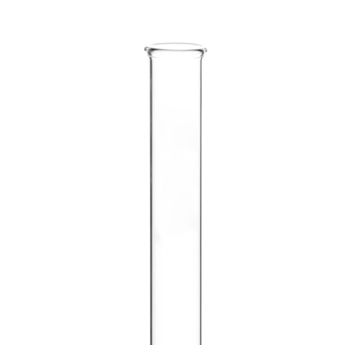 Eisco Labs 8mL Heavy Wall Test Tubes with Beaded Rim - Pack of 100 - Borosilicate Glass, Durable Lab Glassware for Scientific Research and Experiments