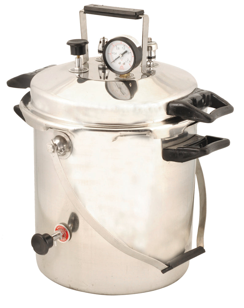 Autoclave, Portable, Aluminium, Pressure Cooker Type (Sterilizer