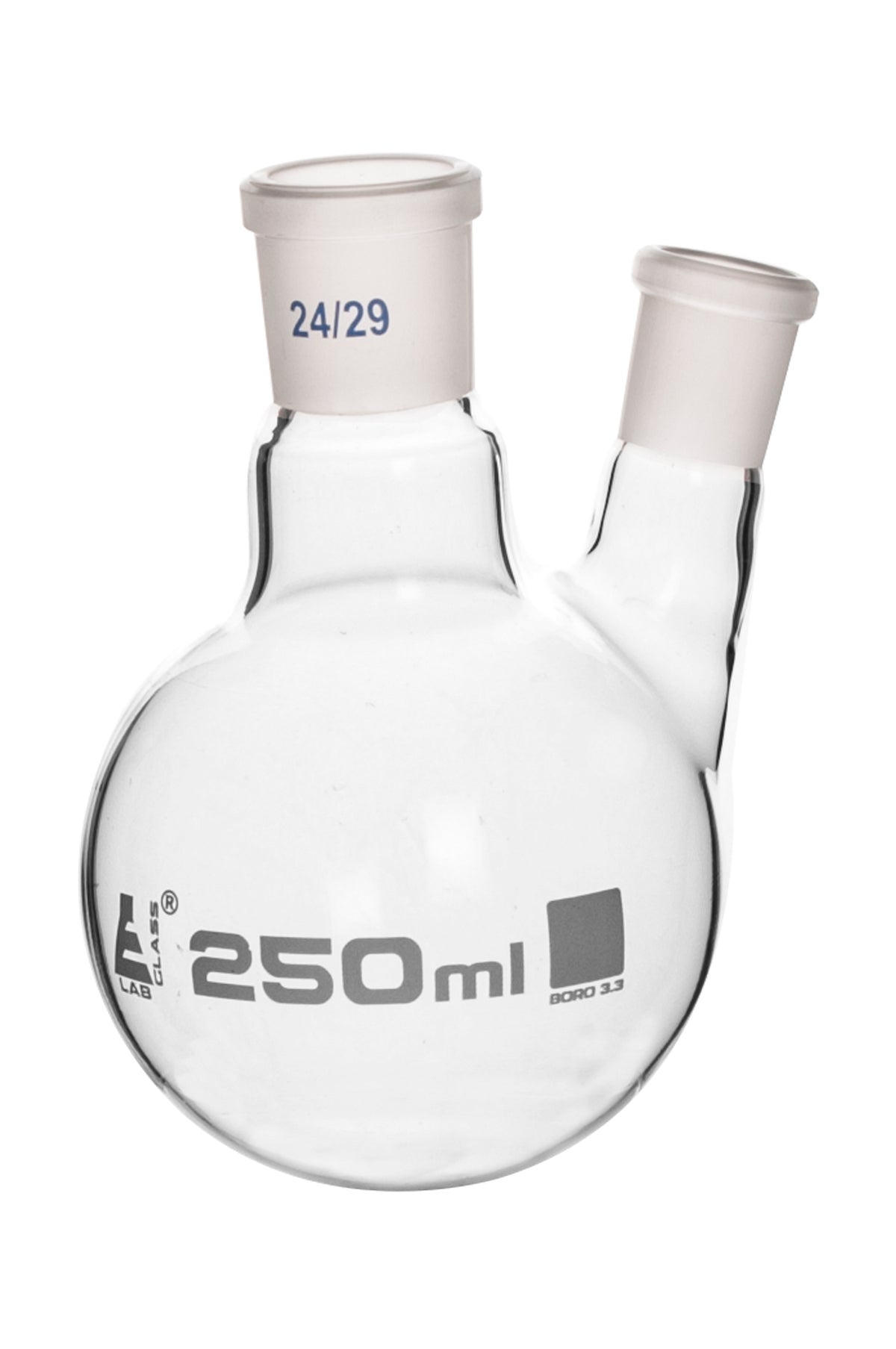 Clear 250ml Flask Liquor Bottles 24 per cs