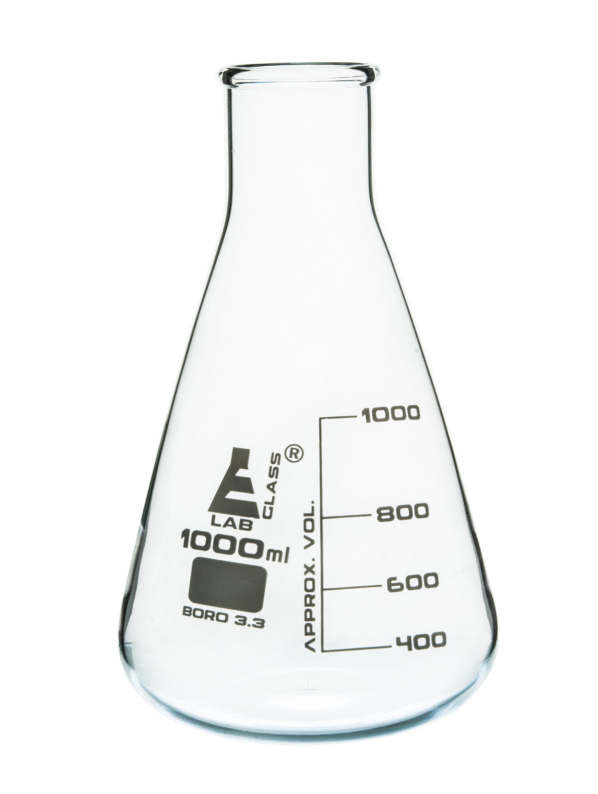 Bulk Buy 10ml-1000ml Erlenmeyer Flask w/ Stopper Iodimetric Flask Conical  Flasks