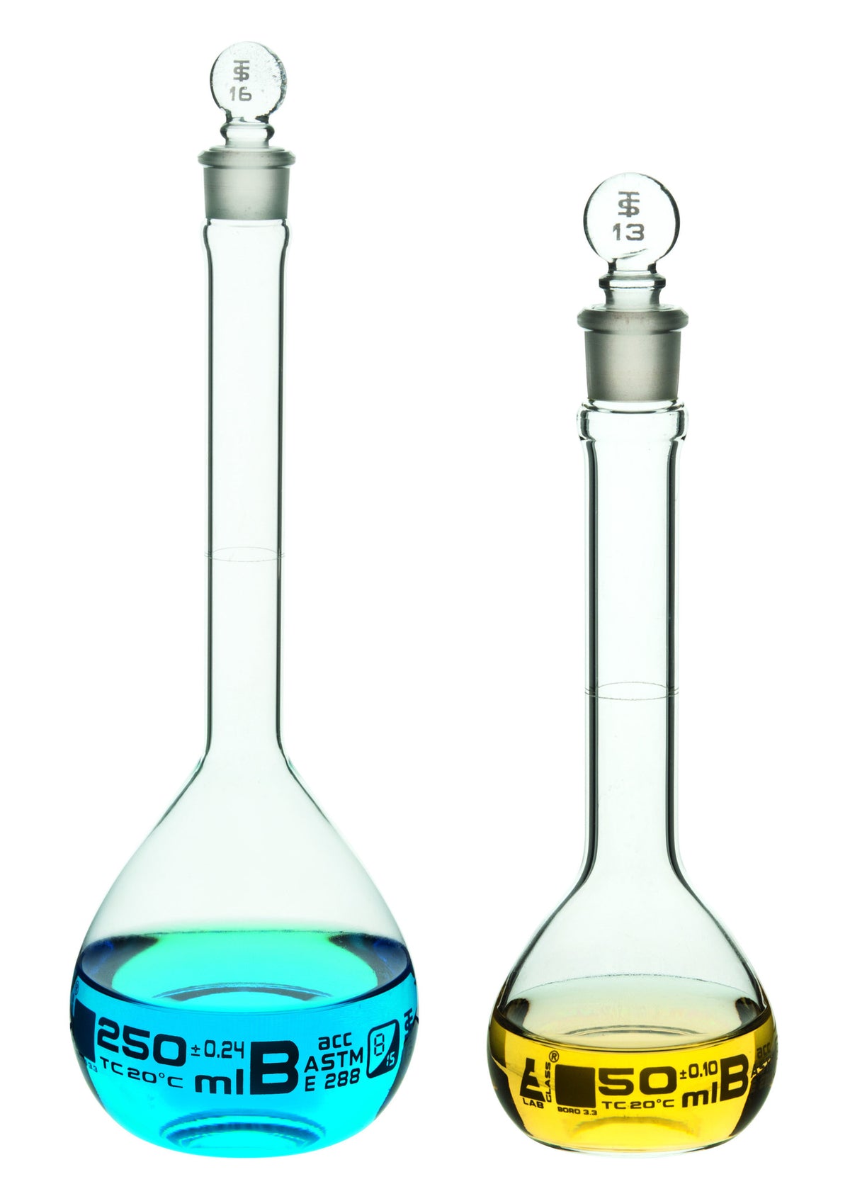 Volumetric Flask, 10ml - Class B, ASTM - Tolerance ±0.040 Ml - Glass S ...