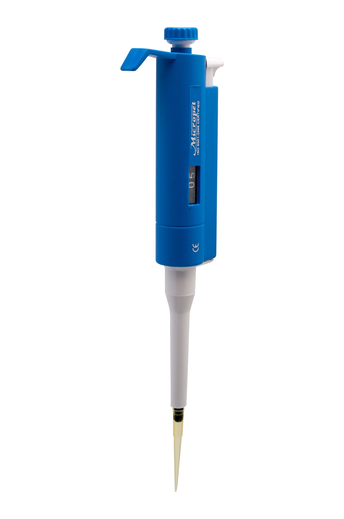 Variable Volume Micropipette, 5-50?ªl Range - Mechanical Tip Ejector ...