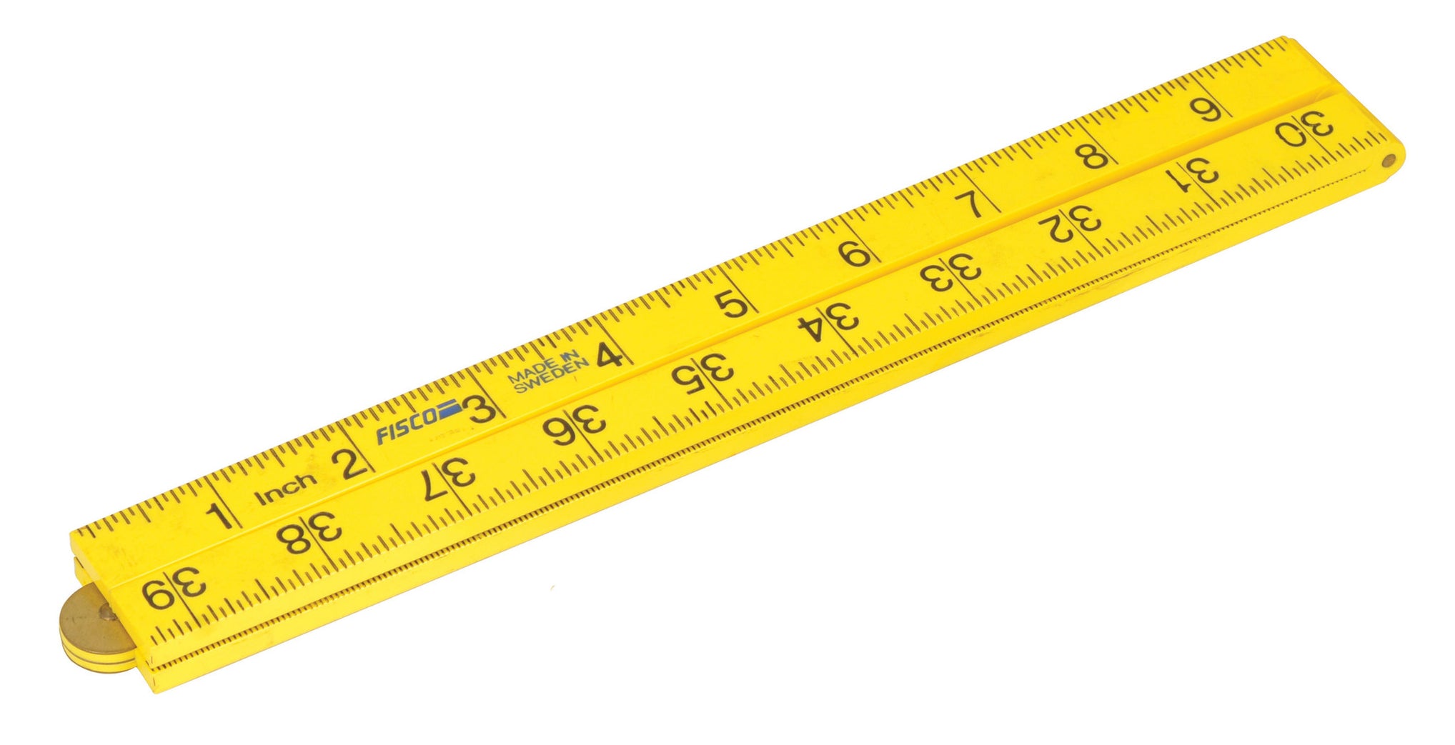 Folding Ruler, 0.5 Meter - Hardwood, Milimeters & Inches Eisco Labs