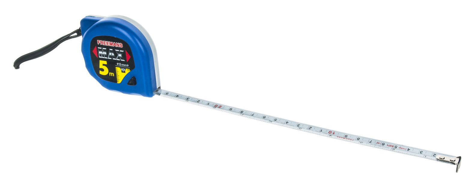 Tape Measure, 5 Meters - Flexible Steel, Enameled - Retractable