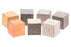 Cubes Metal Assorted - 10 mm, Cubes Metal - Set of 7 including Tin