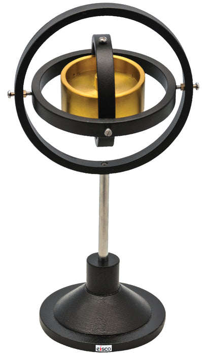 Eisco Labs Premium Gyroscope - Fitted on High Quality Metal Stand - Includes String