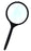 Magnifying Glass, 3" (75mm) Diameter - Unbreakable Plastic Mount with Handle - Eisco Labs