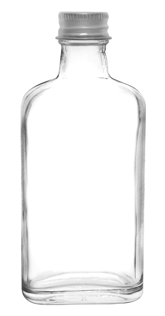 Clear Glass Bottles With Airtight Aluminium Screw Cap 100ml, 150ml