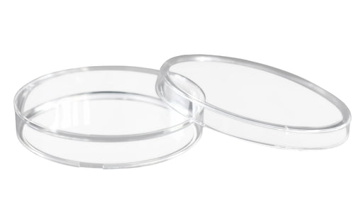 25PK Disposable Petri Dish with Lid - Sterile - 90x14mm - Polystyrene - Triple Vented - Transparent