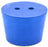 10PK Neoprene Stoppers, 2 Holes - ASTM - Size #7 - 30mm Bottom, 37mm Top, 25mm Length