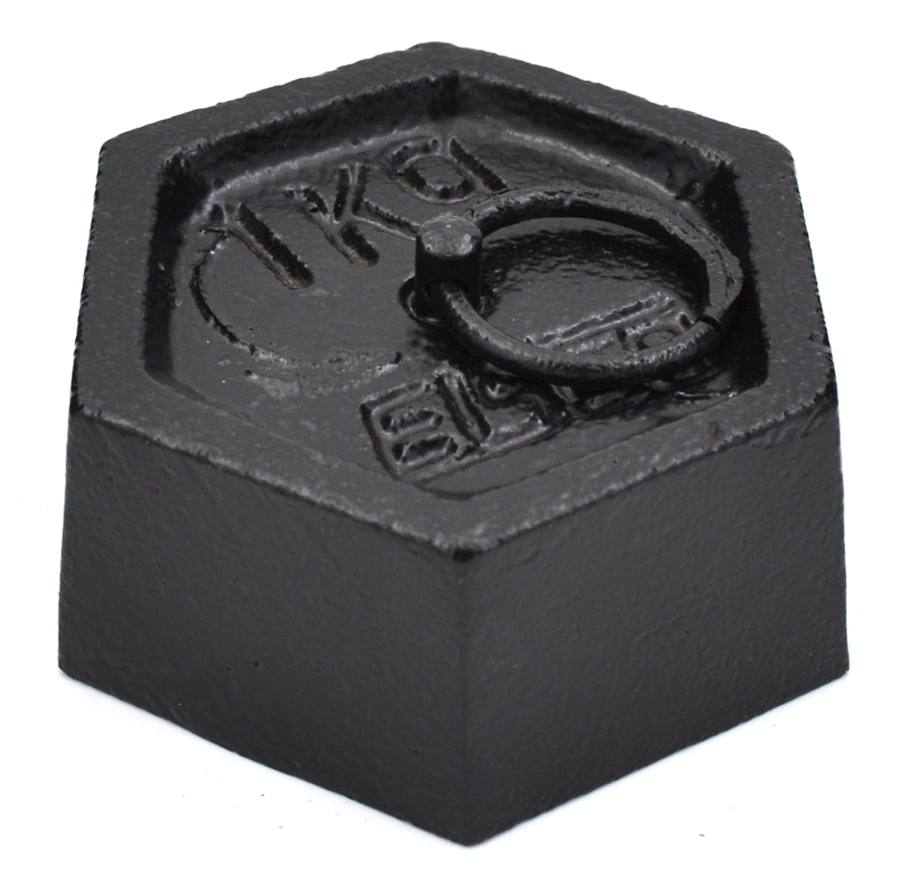 Hexagonal 500 Gram Cast Iron Weights