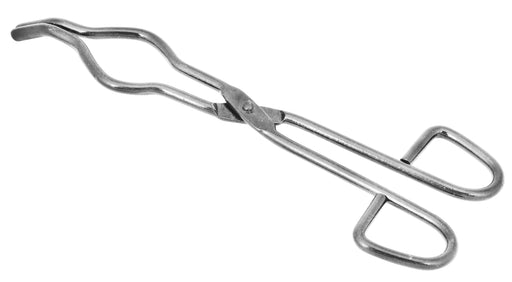 Small Beaker Tongs, 7.25 - With Rubber Tips - Metal Body - Eisco Labs