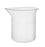 Plastic Beaker, 25ml - Polypropylene - Raised Graduations