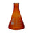 Flask Erlenmeyer narrow neck AMBER 1000ml