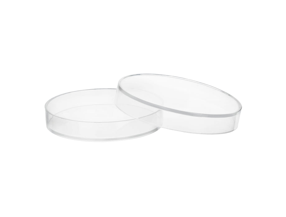 6PK Petri Dishes - 2" Diameter, 0.5" Depth - Polypropylene Plastic