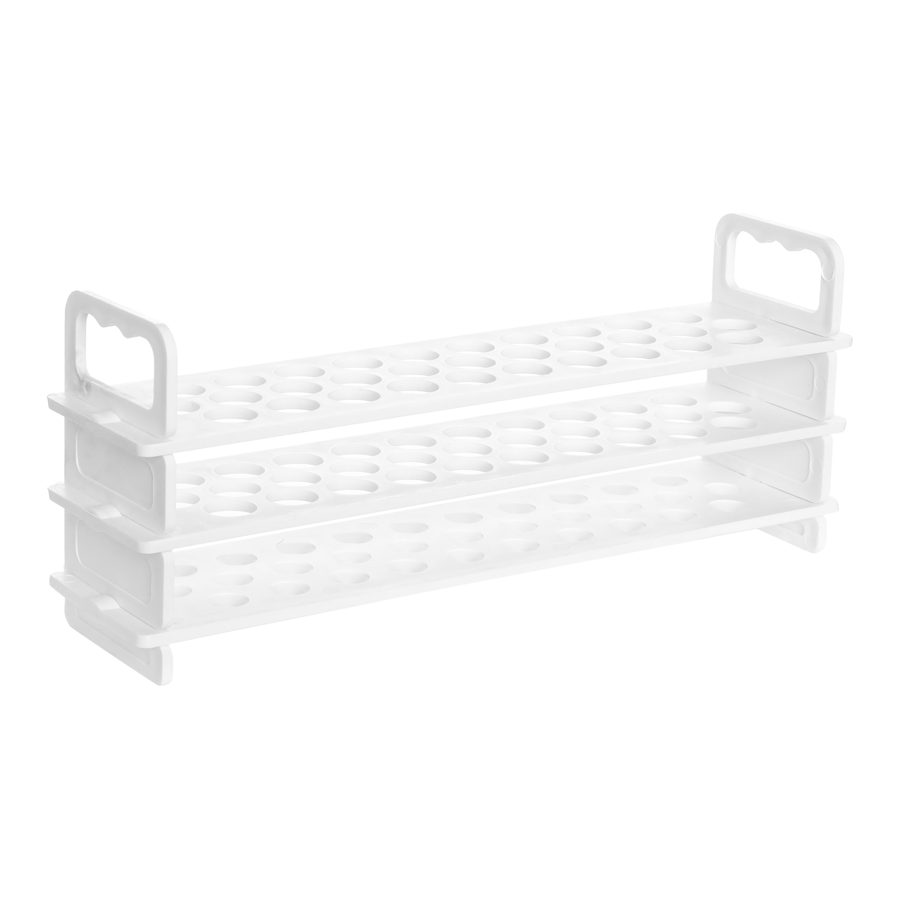 Test Tube Rack - Holds 31 x 13mm Tubes - Polypropylene - Eisco Labs