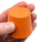 Rubber Stopper, Solid - Orange - Pack of 10 - Size: 35mm Bottom, 28mm Top, 36mm Length - Resistant to Acid, Alkali and Ammonia - Eisco Labs
