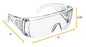 5PK Safety Glasses - Vented - Impact Resistant Polycarbonate Lens