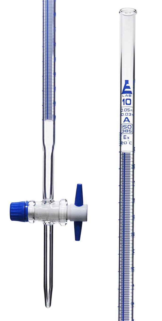 674-3  Burette en plastique - Equipement de l'atelier et de la personne