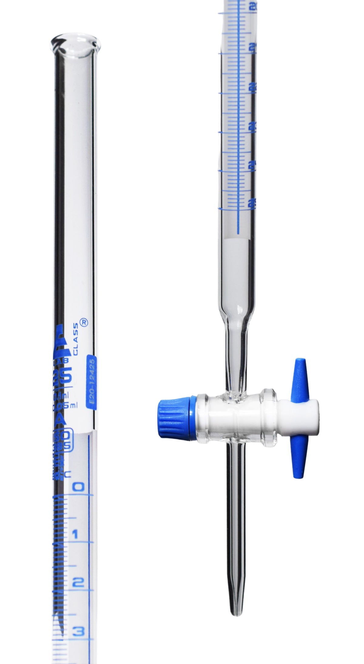 Schellbach Burette, 25mL - Class A, Includes Calibration Certificate - —  Eisco Labs