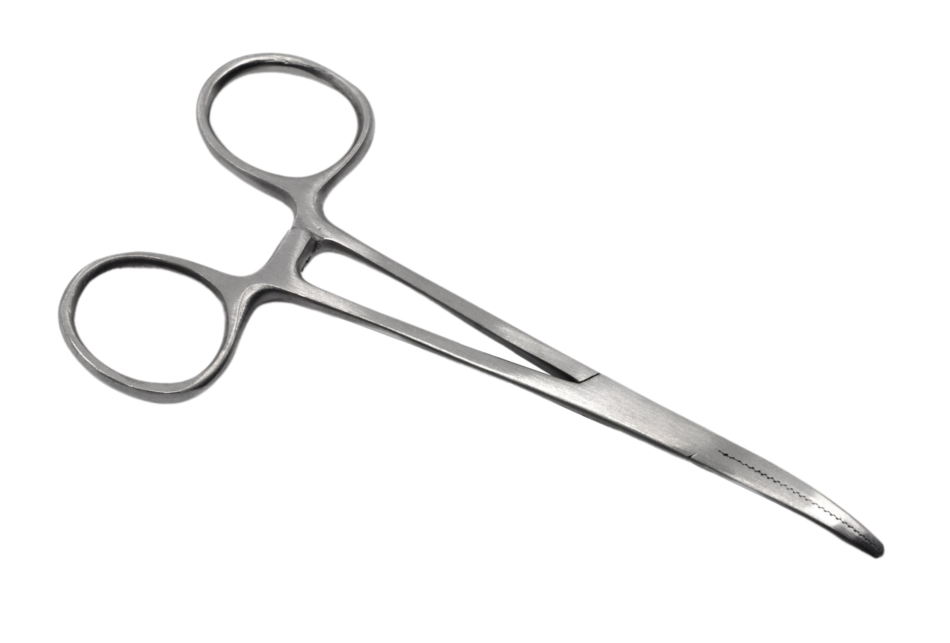 Artery Forceps, 5 Inch - Curved - Serrated jaws - Stainless Steel ...