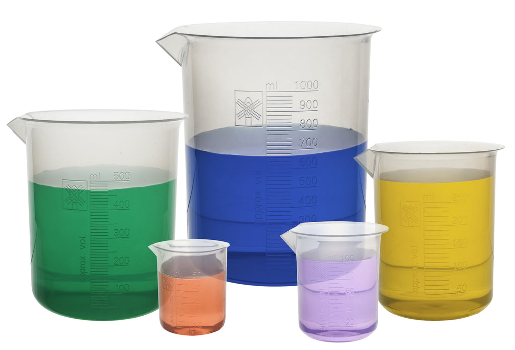 Beaker (printed Graduation) Measuring Cup, Plastic Science Beaker