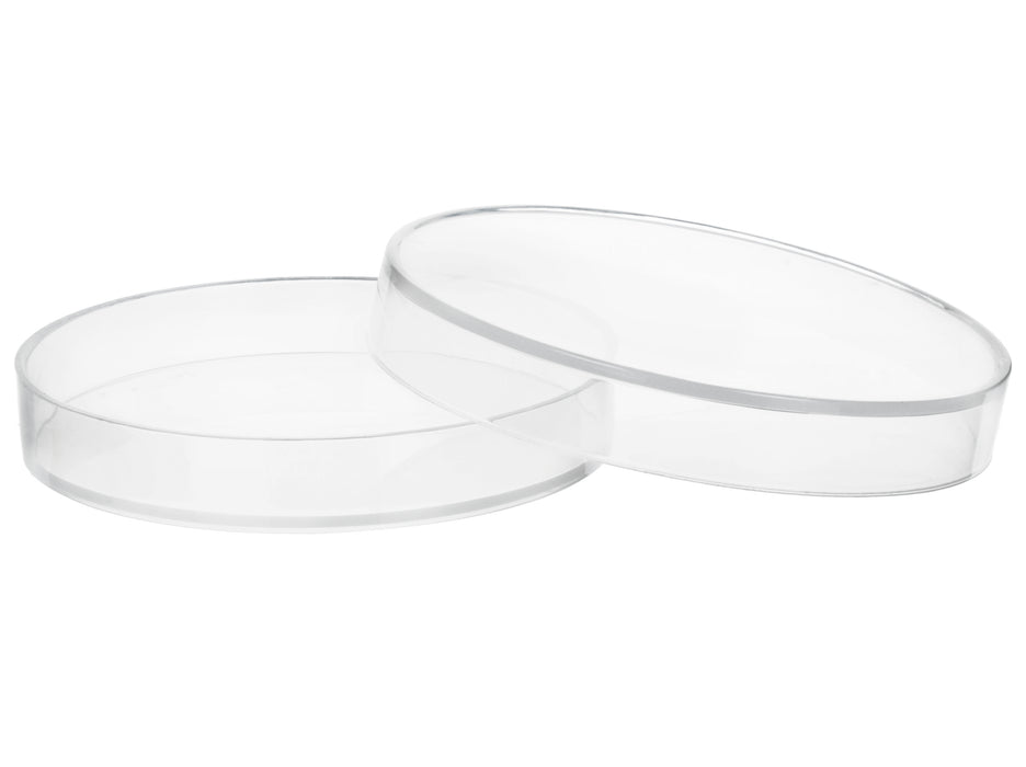 6PK Petri Dishes - 6" Diameter, 0.75" Depth - Polypropylene Plastic