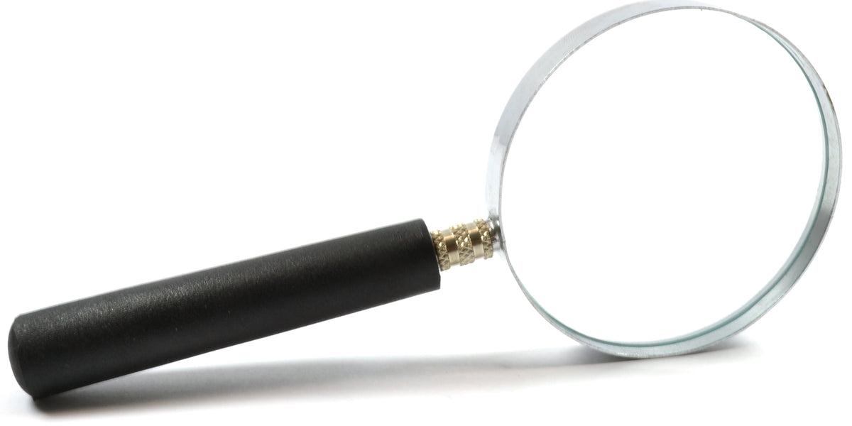 Magnifying Glass, 2.5X Magnification - Lab Quality, 3 Diameter, 6 Focal  Length - Eisco Labs