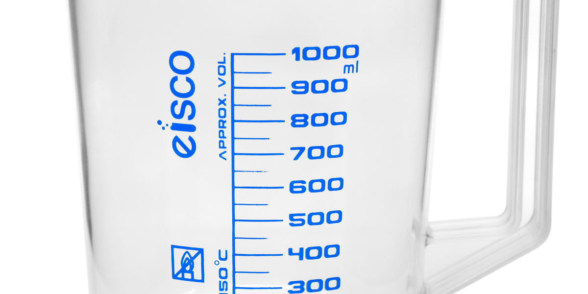 Measuring Jug, 250ml - TPX Plastic - Printed Graduations - Chemical Re —  Eisco Labs