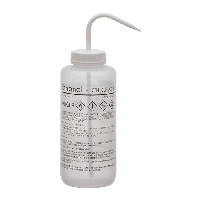 Pre-Labeled GHS Spray Bottles - Isopropyl Alcohol 70% - 16oz (Supplied  Empty)