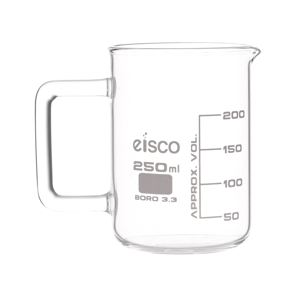 500ML Coffee Mug Beaker Borosilicate 3.3