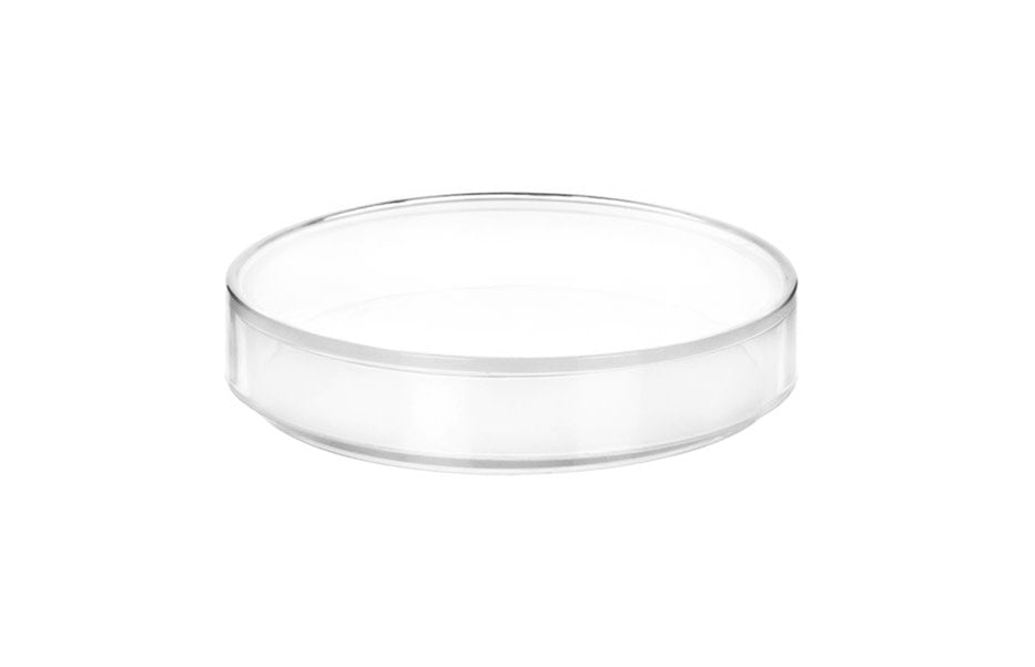 12PK Petri Dishes - 2.9" Diameter, 0.5" Depth - Polypropylene Plastic