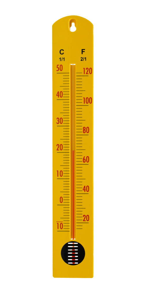 Eisco Spirit-Filled Wall Thermometer 20°F to 120°F:Thermometers